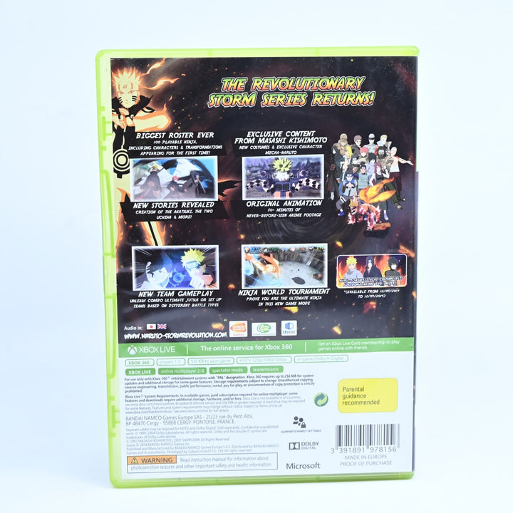Naruto Shippuden: Ultimate Ninja Storm Revolution - Xbox 360 Game + DVD - PAL
