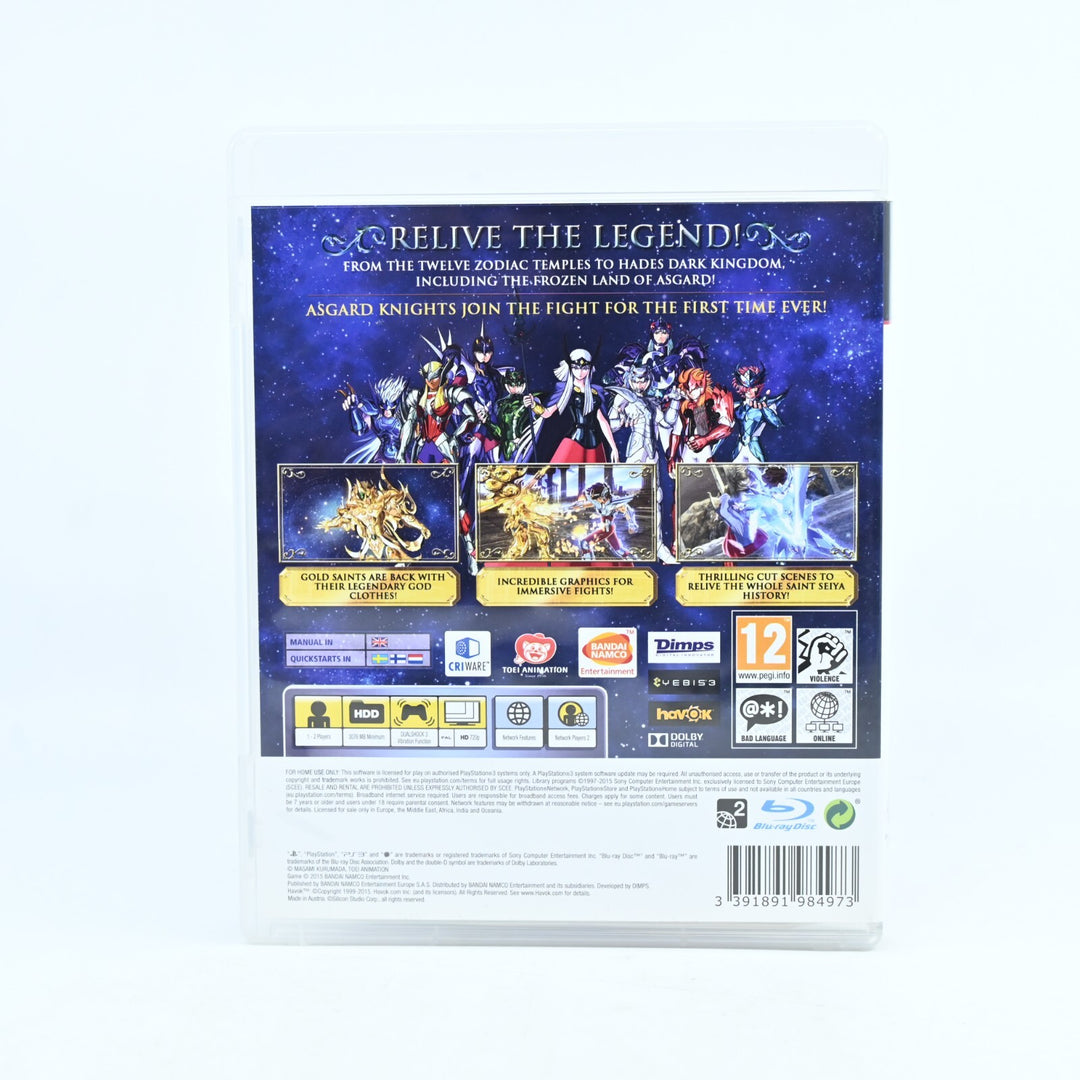 Saint Seiya: Soldiers' Soul - Sony Playstation 3 / PS3 Game + Manual - FREE POST