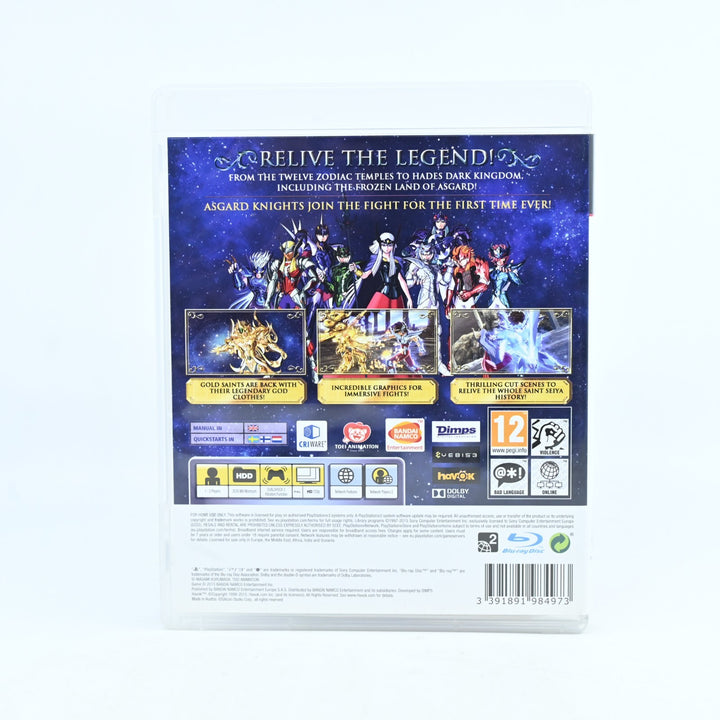 Saint Seiya: Soldiers' Soul - Sony Playstation 3 / PS3 Game + Manual - FREE POST