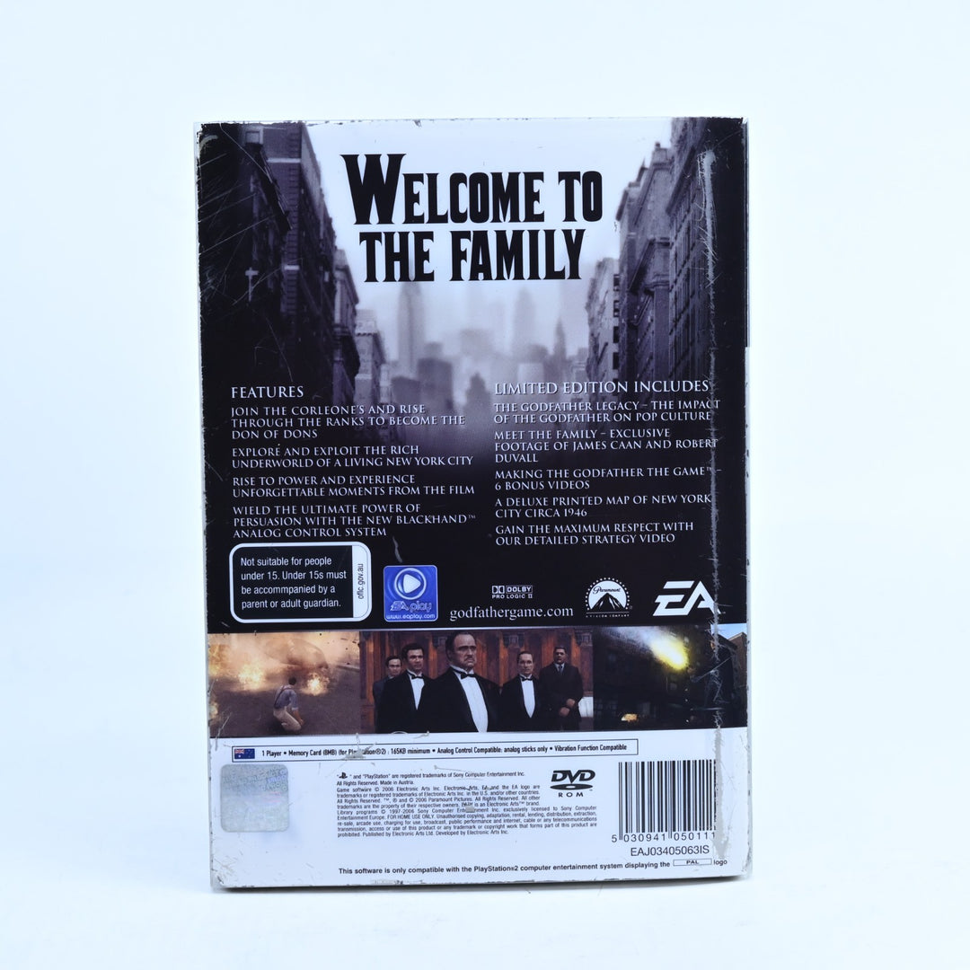 The Godfather Limited Edition - Sony Playstation 2 / PS2 Game + Manual - No Map