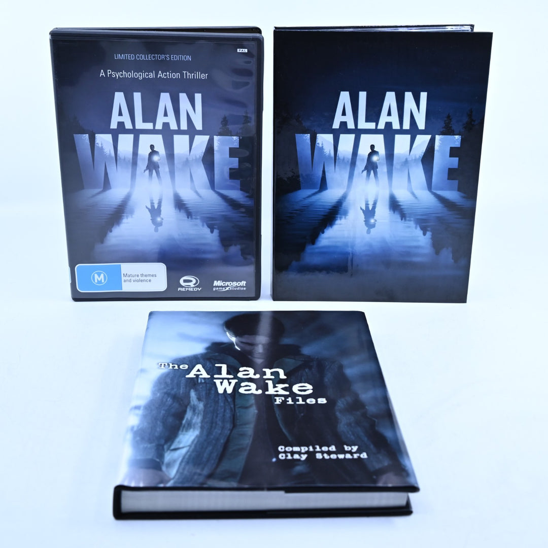 Alan Wake Limited Collectors Edition - Xbox 360 Game + Manual - PAL