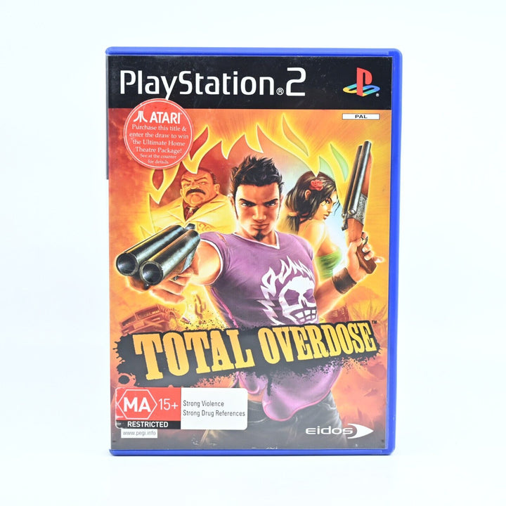 Total Overdose - Sony Playstation 2 / PS2 Game + Manual - PAL - MINT DISC!