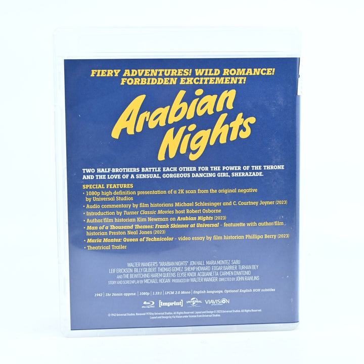 Arabian Nights - 1942 Jon Hall Maria Montez Sabu - AUS PAL - Blu-ray