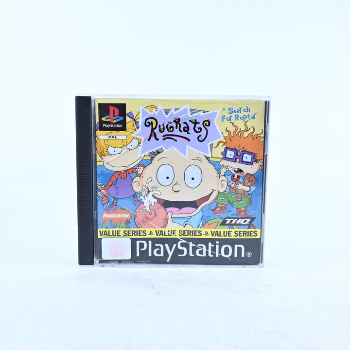 Rugrats Search for Reptar - Sony Playstation 1 / PS1 Game + Manual - PAL