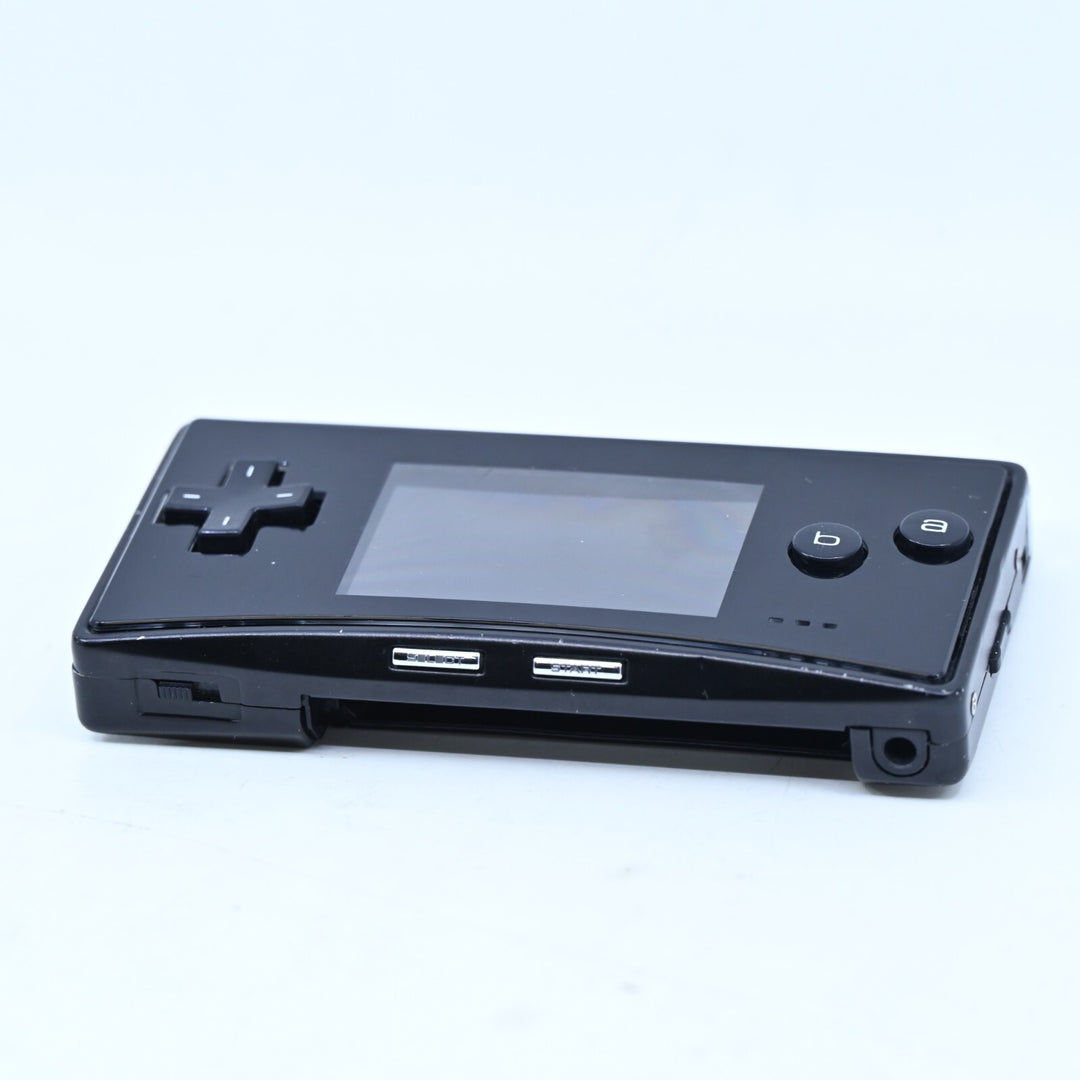 Black - OXY-001 - Nintendo Gameboy Micro Console / GBA Console - PAL
