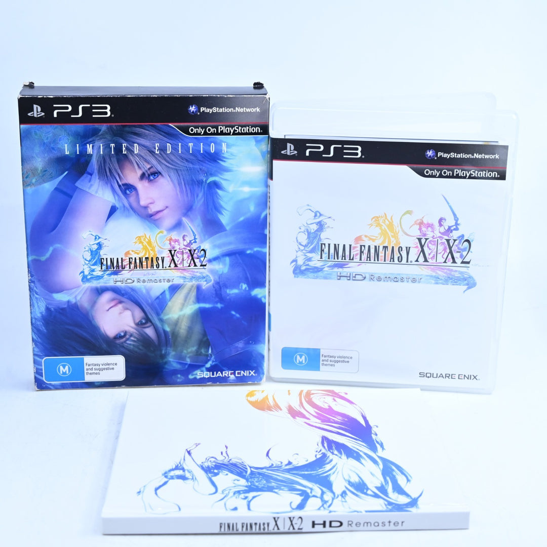 Final Fantasy X / X-2 HD Remaster - Limited Edition - PS3 Game + Manual