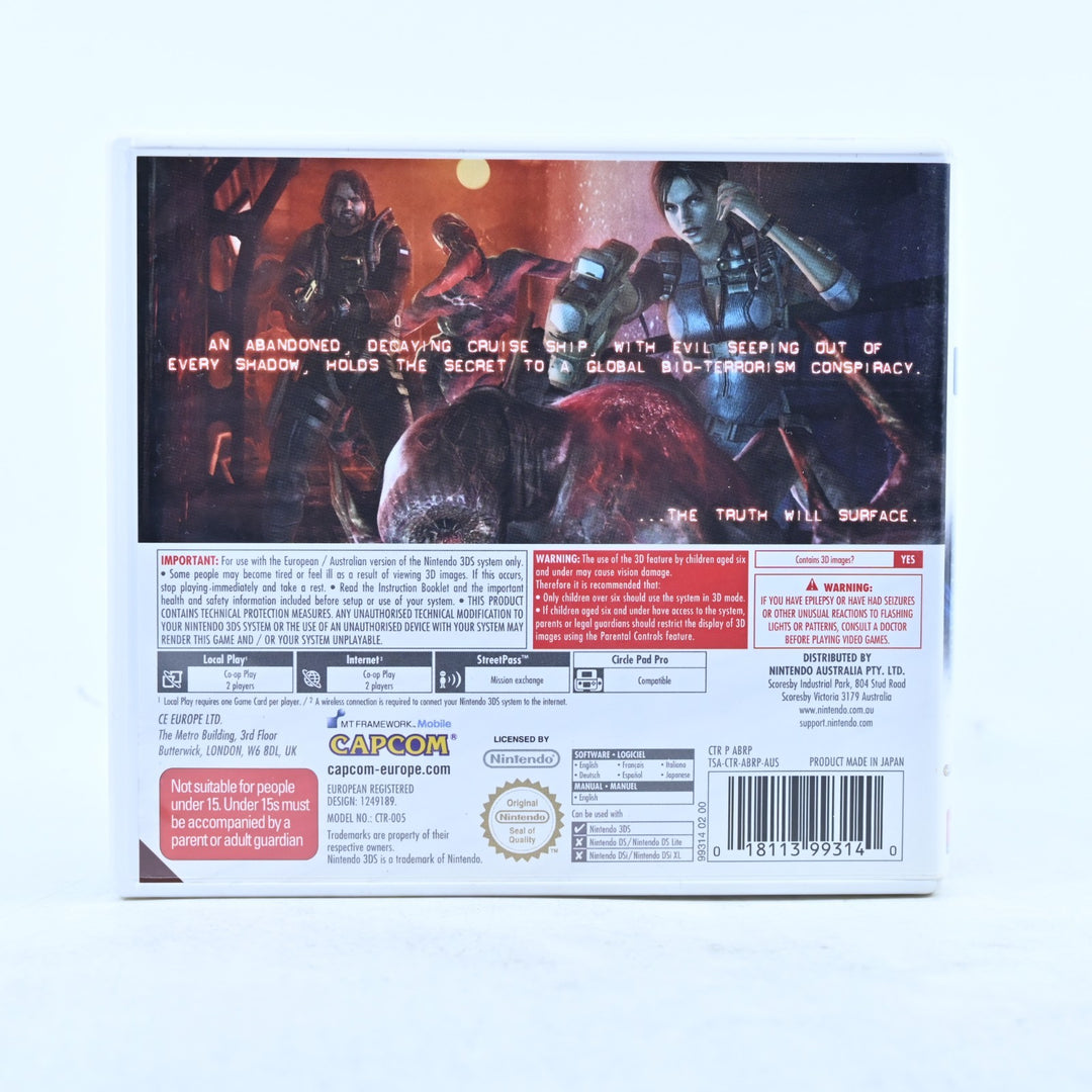 Resident Evil: Revelations - Nintendo 3DS Game - PAL + Manual - FREE POST!