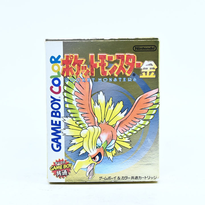 Pokemon: Gold Version - Nintendo Gameboy Color Boxed Game - NTSC-J - FREE POST!