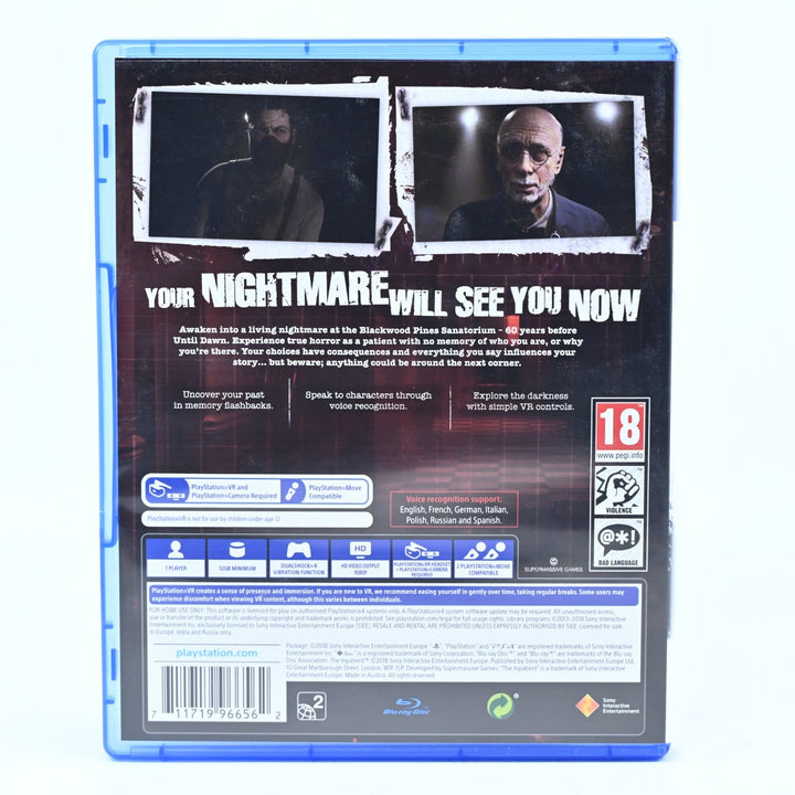 The Inpatient - Sony Playstation 4 / PS4 Game - FREE POST!