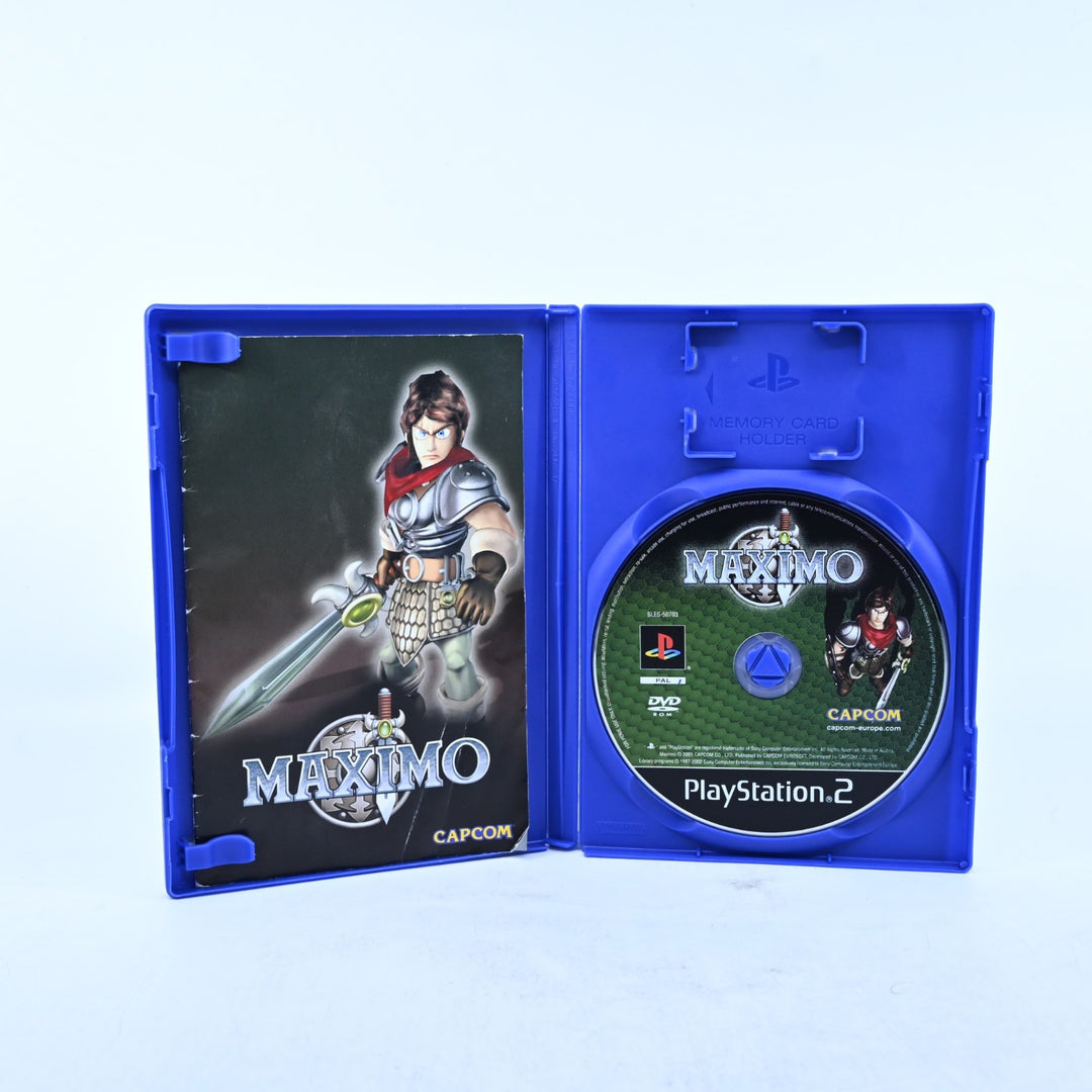 Maximo - Sony Playstation 2 / PS2 Game + Manual - PAL - MINT DISC!