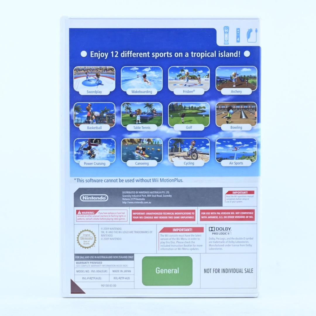 Wii Sports Resort - Nintendo Wii Game + Manual - PAL - MINT DISC!