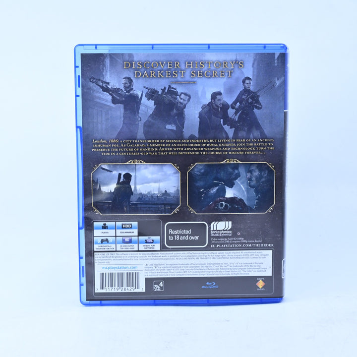 The Order: 1886 - Sony Playstation 4 / PS4 Game - MINT DISC!