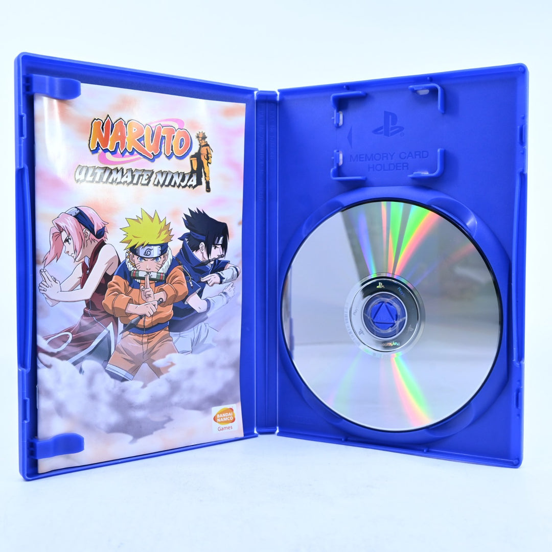 Naruto Ultimate Ninja - Sony Playstation 2 / PS2 Game + Manual - PAL