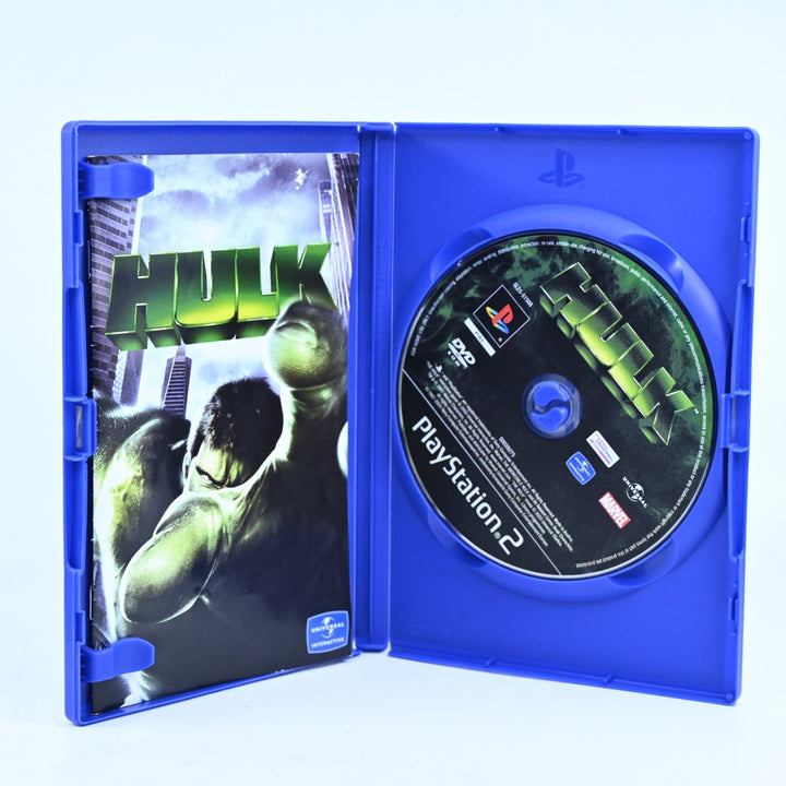 The Hulk - Sony Playstation 2 / PS2 Game + Manual - PAL - MINT DISC!
