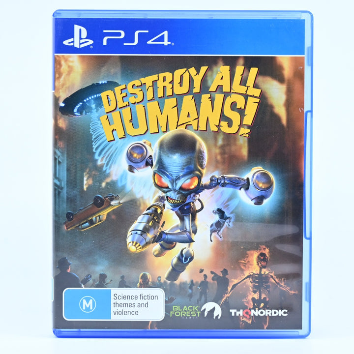 Destroy all Humans! - Sony Playstation 4 / PS4 Game - FREE POST!