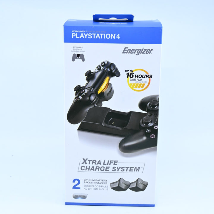 Energizer Xtra Life Charge System for Playstation 4 - PS4 Accessory - FREE POST!