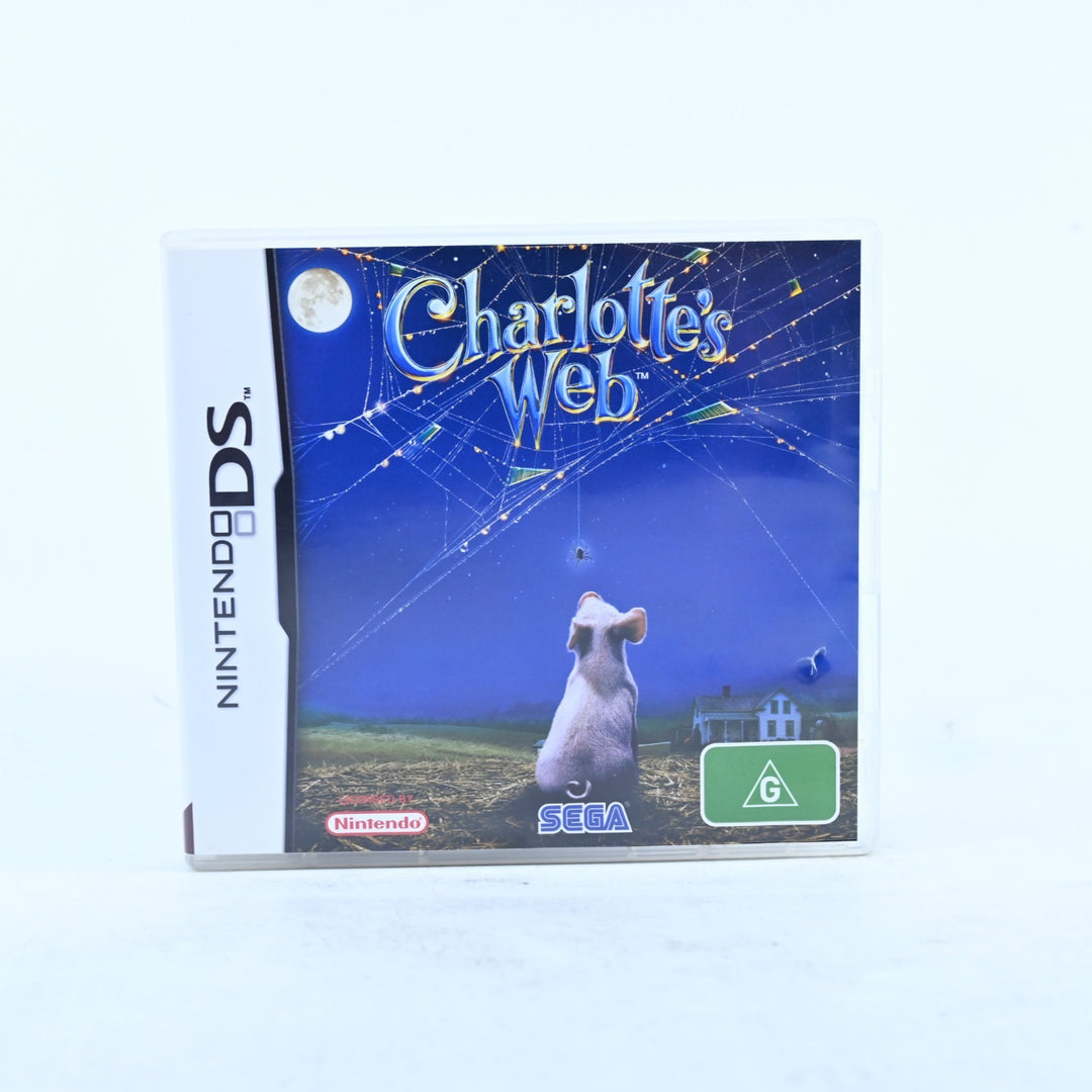 Charlotte's Web - Nintendo DS Game - PAL + Manual - FREE POST!