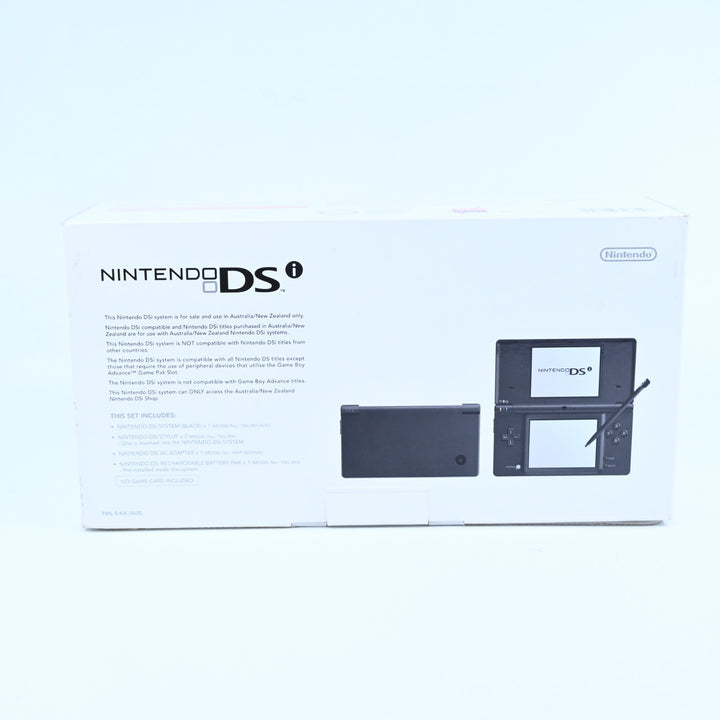 Black - Nintendo DSi Boxed Console - TWL-001 - PAL - FREE POST!