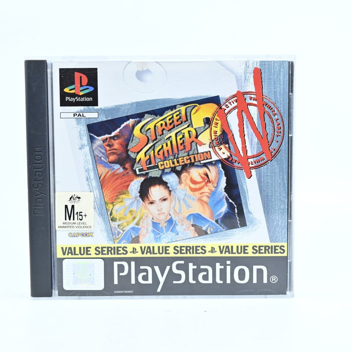 Street Fighter Collection 2 - Sony Playstation 1 / PS1 Game + Manual - PAL