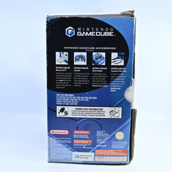 Indigo - Nintendo Gamecube Boxed Console - DOL-101(EUR) - PAL - FREE POST!
