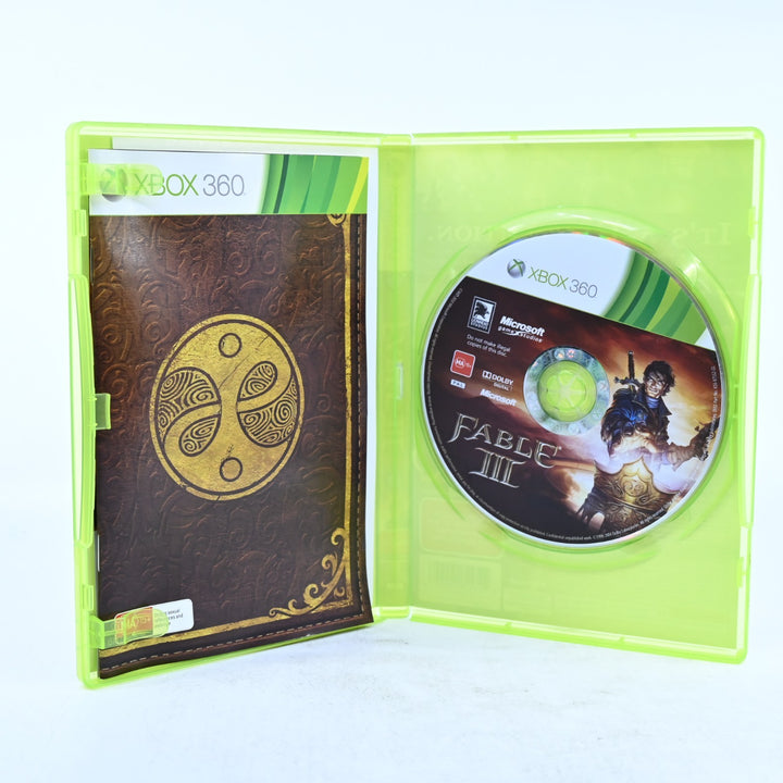 Fable III - Xbox 360 Game + Manual - PAL - MINT DISC!