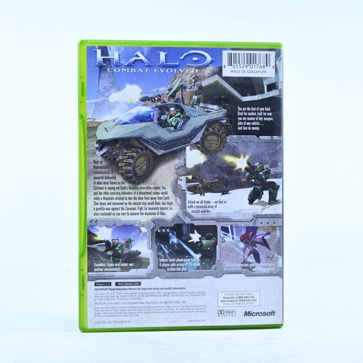 Halo: Combat Evolved - Original Xbox Game + Manual - PAL - MINT DISC!