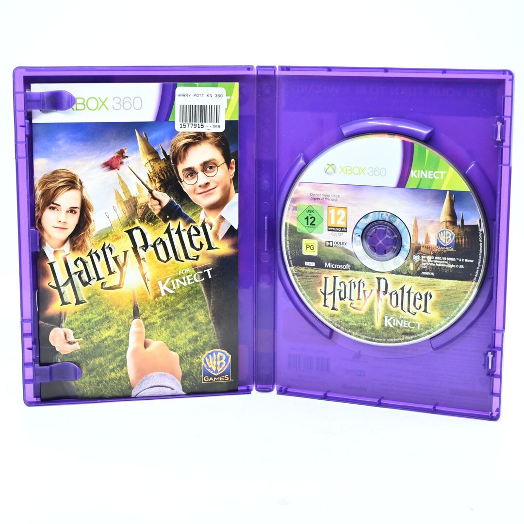 Harry Potter for Kinect - Xbox 360 Game + Manual - PAL - MINT DISC!