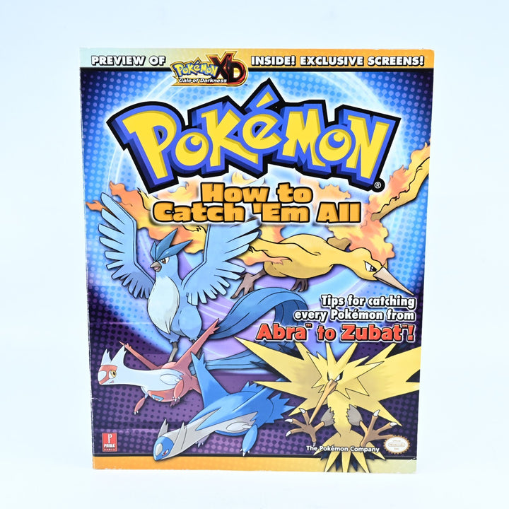 Pokemon: How to Catch 'Em All - Prima Games Official Game Guide + Poster