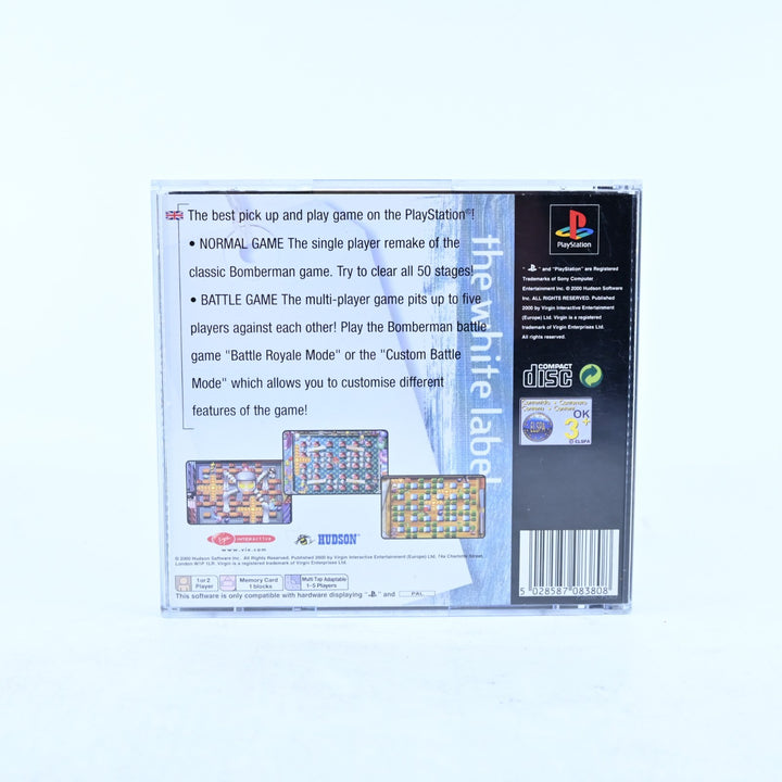 Bomberman - Sony Playstation 1 / PS1 Game + Manual - PAL - MINT DISC