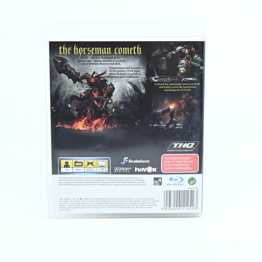 Darksiders - Sony Playstation 3 / PS3 Game + Manual - FREE POST