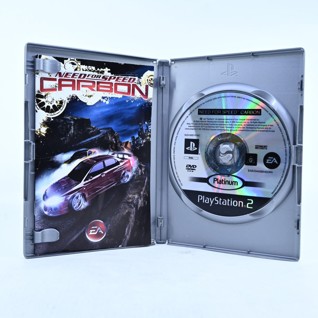 Need for Speed Carbon - Sony Playstation 2 / PS2 Game + Manual - PAL