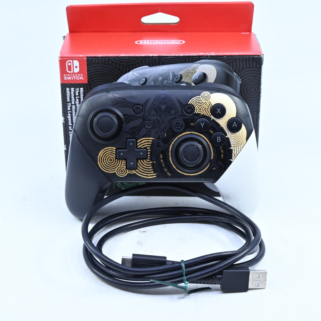 Switch Pro Controller - Tears of the Kingdom - Nintendo Switch Accessory