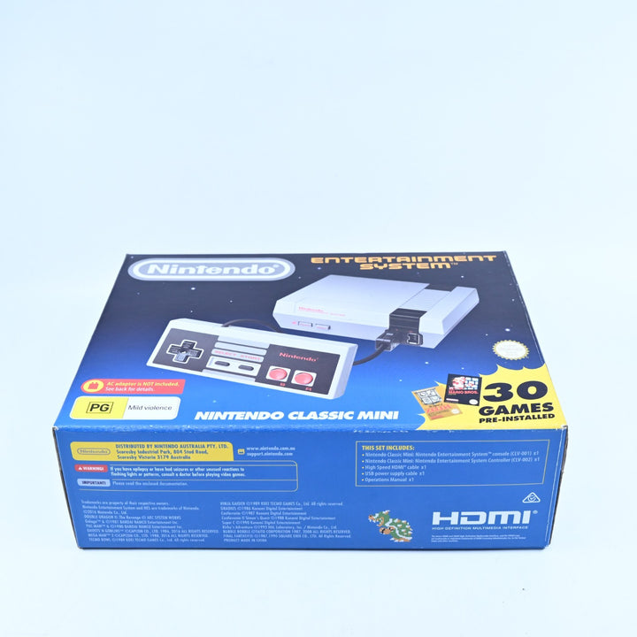 AS NEW! Nintendo Entertainment System - Classic Mini - NES Console - FREE POST!