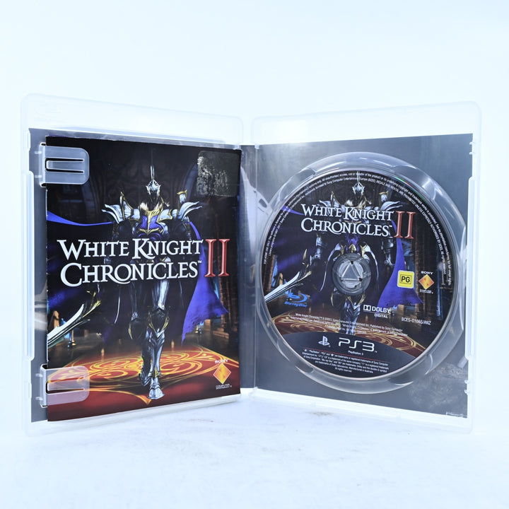 White Knight Chronicles ll - Sony Playstation 3 / PS3 Game + Manual - MINT DISC!