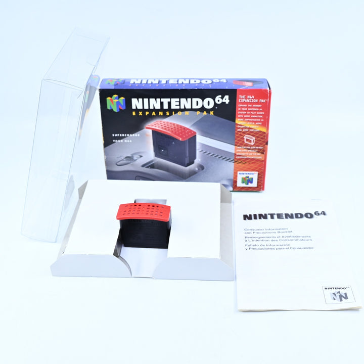 Boxed Expansion Pak - N64 / Nintendo 64 Accessory - PAL - FREE POST!
