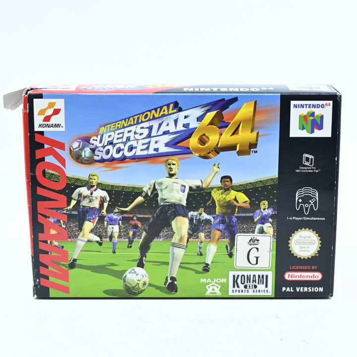 International Superstar Soccer 64 - N64 / Nintendo 64 Boxed Game - PAL