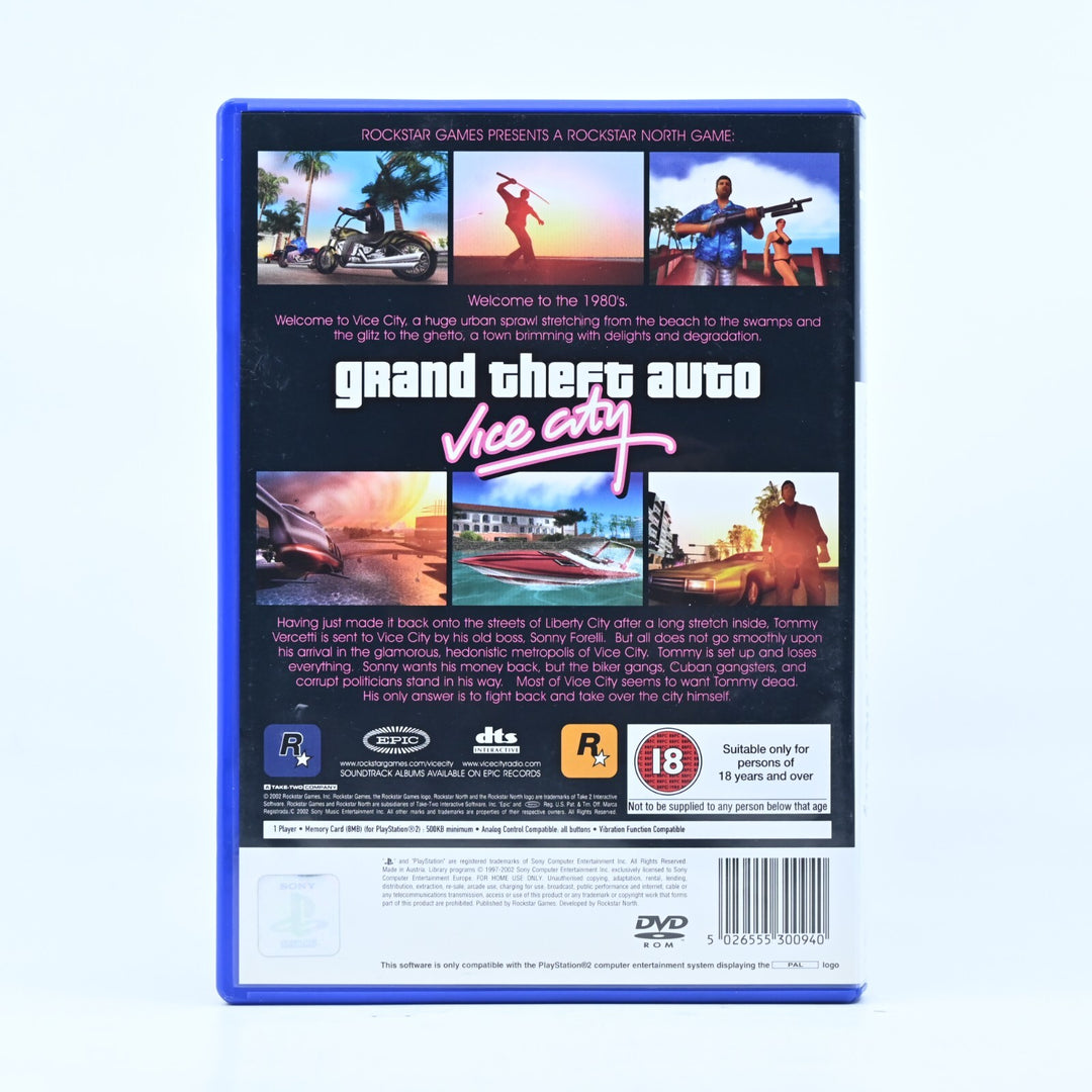 Grand Theft Auto: Vice City - Sony Playstation 2 / PS2 Game + Manual - PAL