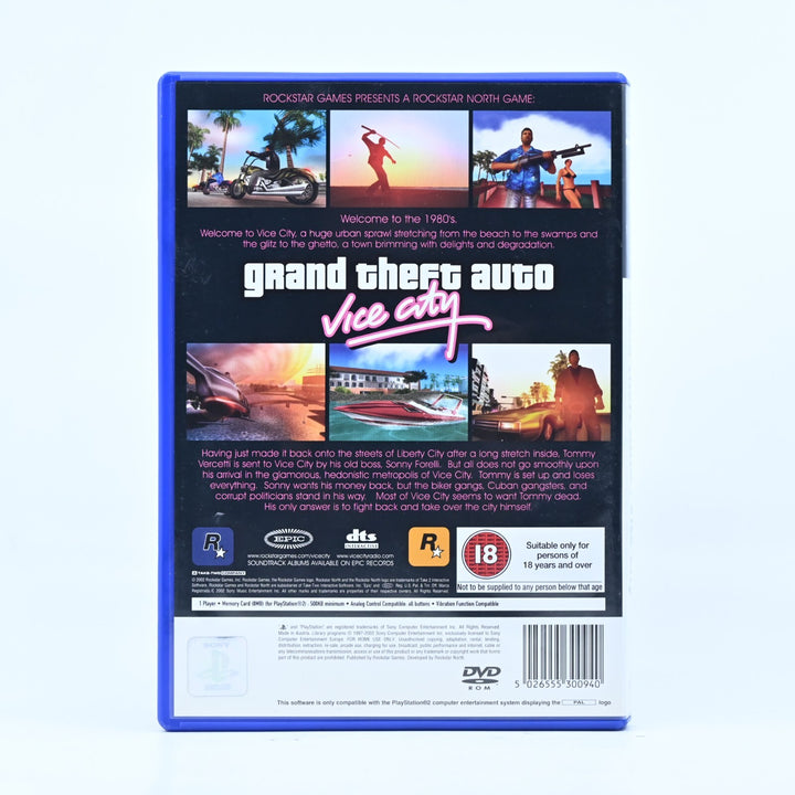Grand Theft Auto: Vice City - Sony Playstation 2 / PS2 Game + Manual - PAL