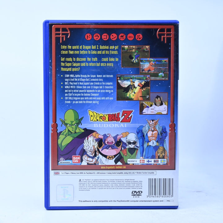 Dragon Ball Z Budokai - Sony Playstation 2 / PS2 Game + Manual - PAL