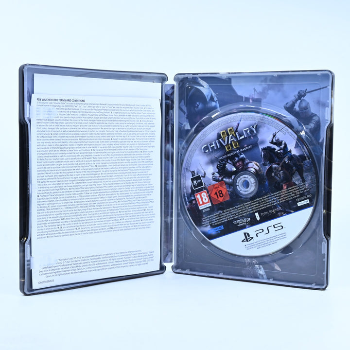 Chivalry II Steelbook Edition - Sony Playstation 5 / PS5 Game - MINT DISC!