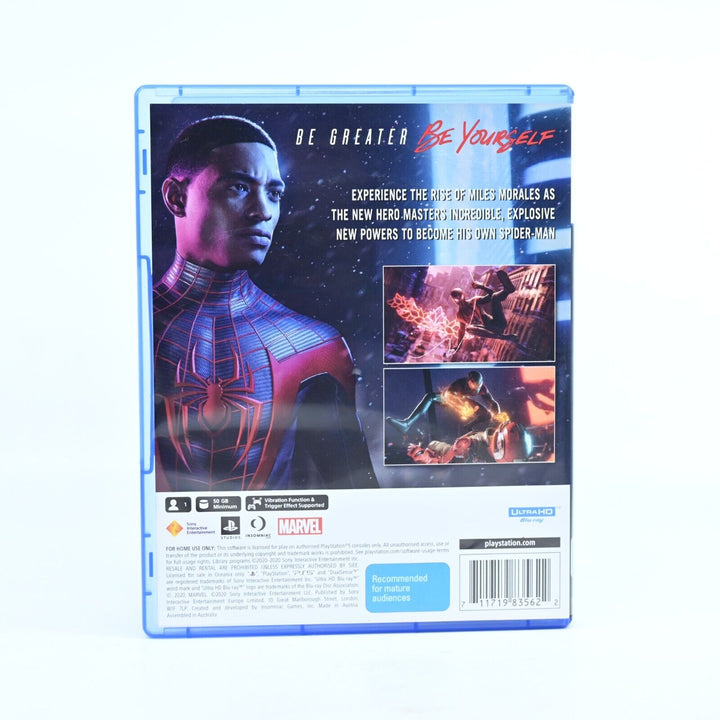 Spider-Man Miles Morales - Sony Playstation 5 / PS5 Game - MINT DISC!