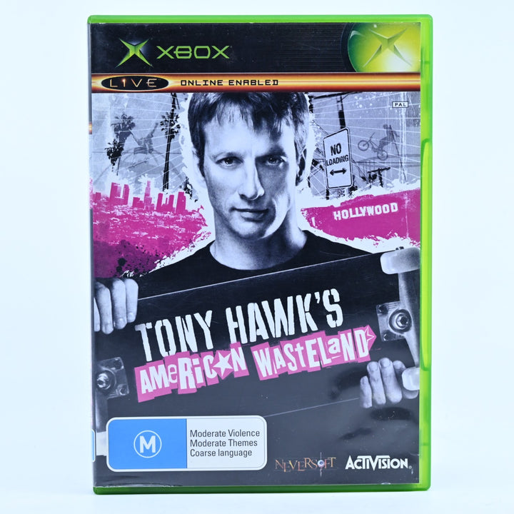 Tony Hawk's American Wasteland - Original Xbox Game + Manual - PAL