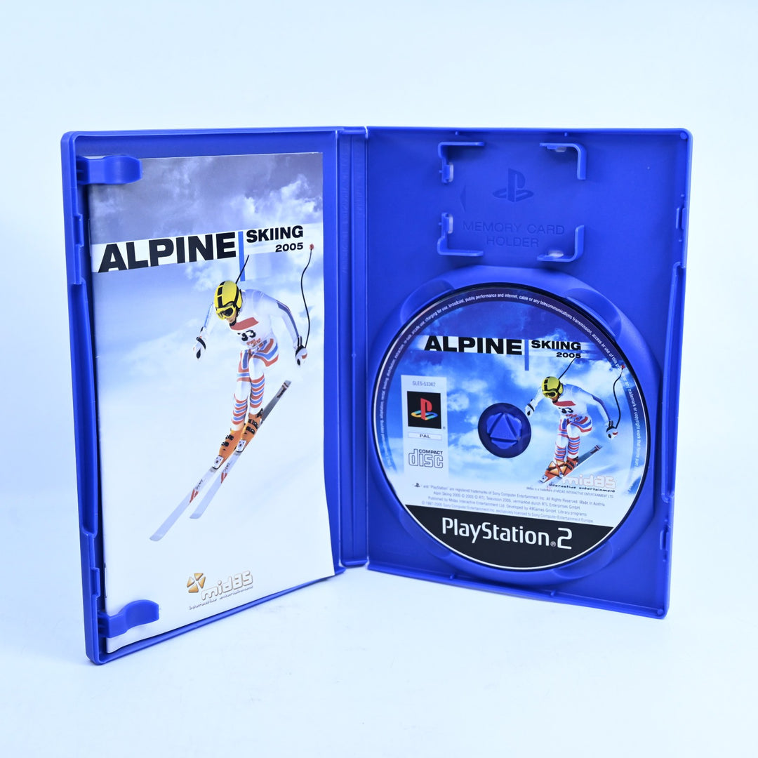 Alpine Skiing 2005 - Sony Playstation 2 / PS2 Game + Manual - PAL - MINT DISC!