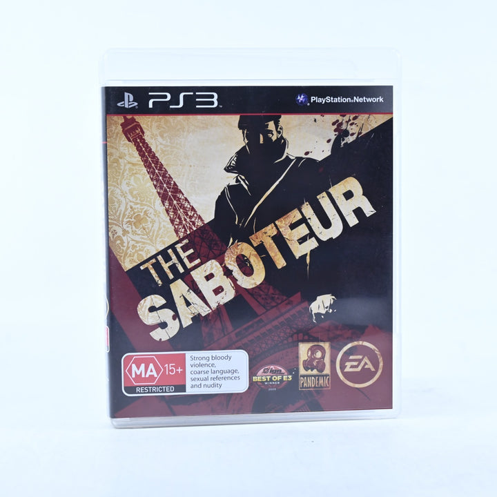 The Saboteur - Sony Playstation 3 / PS3 Game + Manual - MINT DISC!
