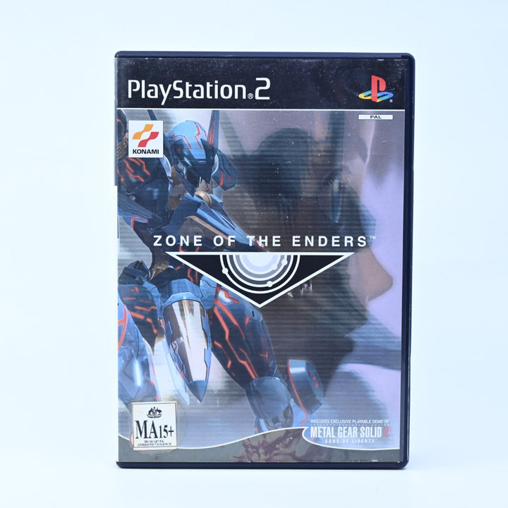 Zone of the Enders - Sony Playstation 2 / PS2 Game + Manual - PAL - MINT DISC!