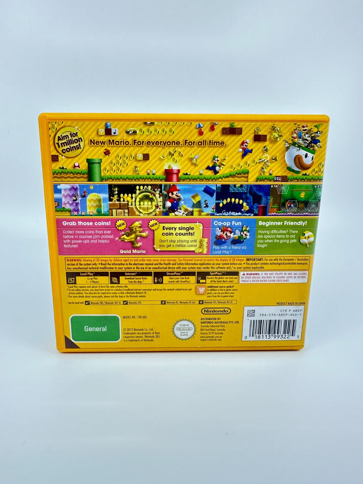 New Super Mario Bros. 2 - Nintendo 3DS Game - PAL - No Manual - FREE POST!