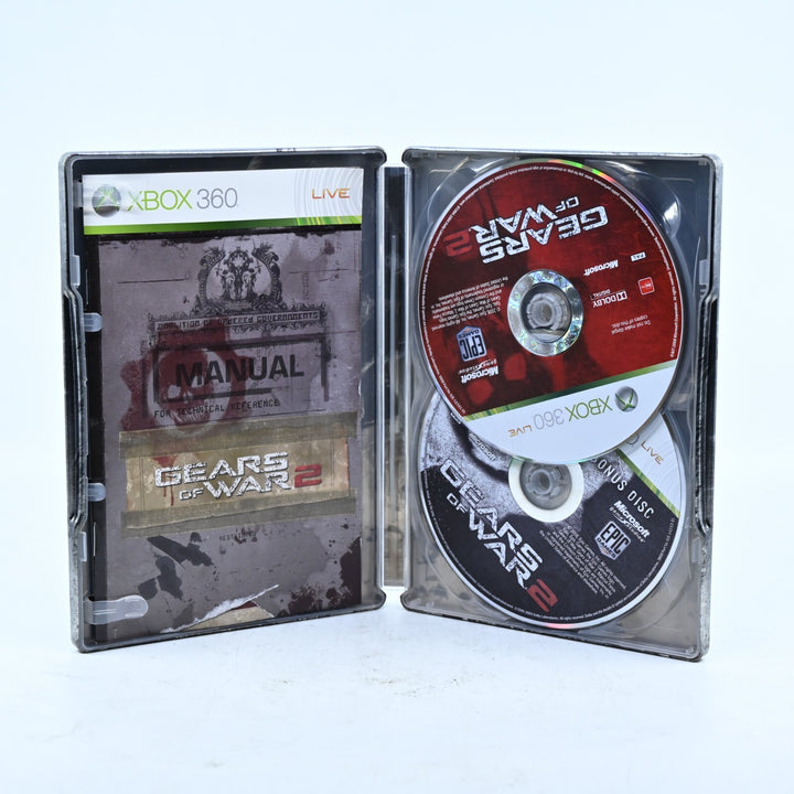 Gears of War 2 Limited Edition - Xbox 360 Game + Manual - PAL - MINT DISC!
