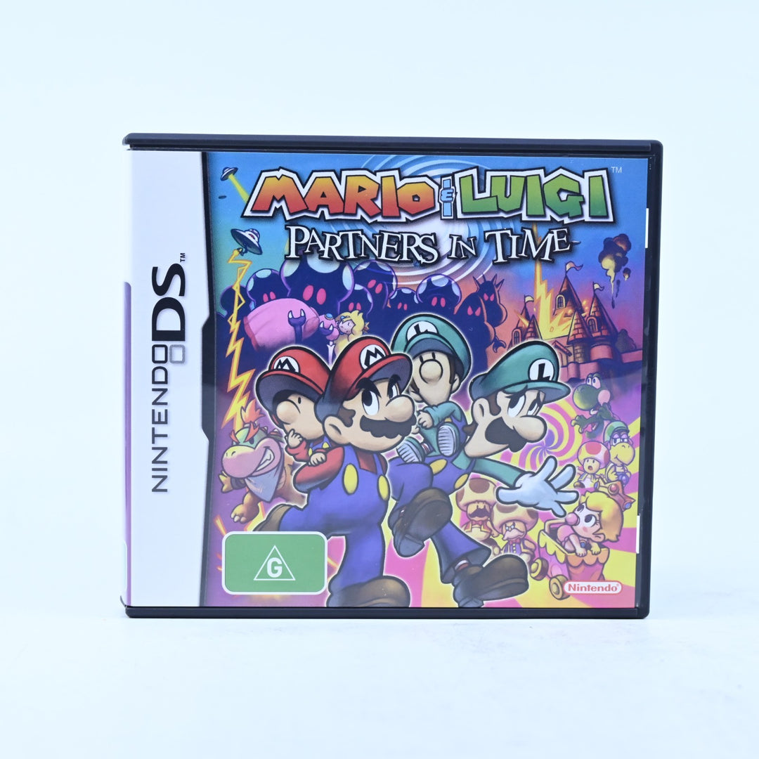 Mario &amp; Luigi: Partners in Time - Nintendo DS Game - PAL + Manual - FREE POST!