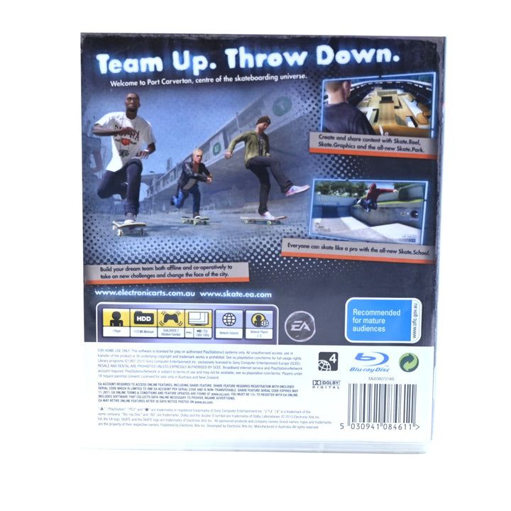 Skate 3 - Sony Playstation 3 / PS3 Game + Manual - FREE POST!