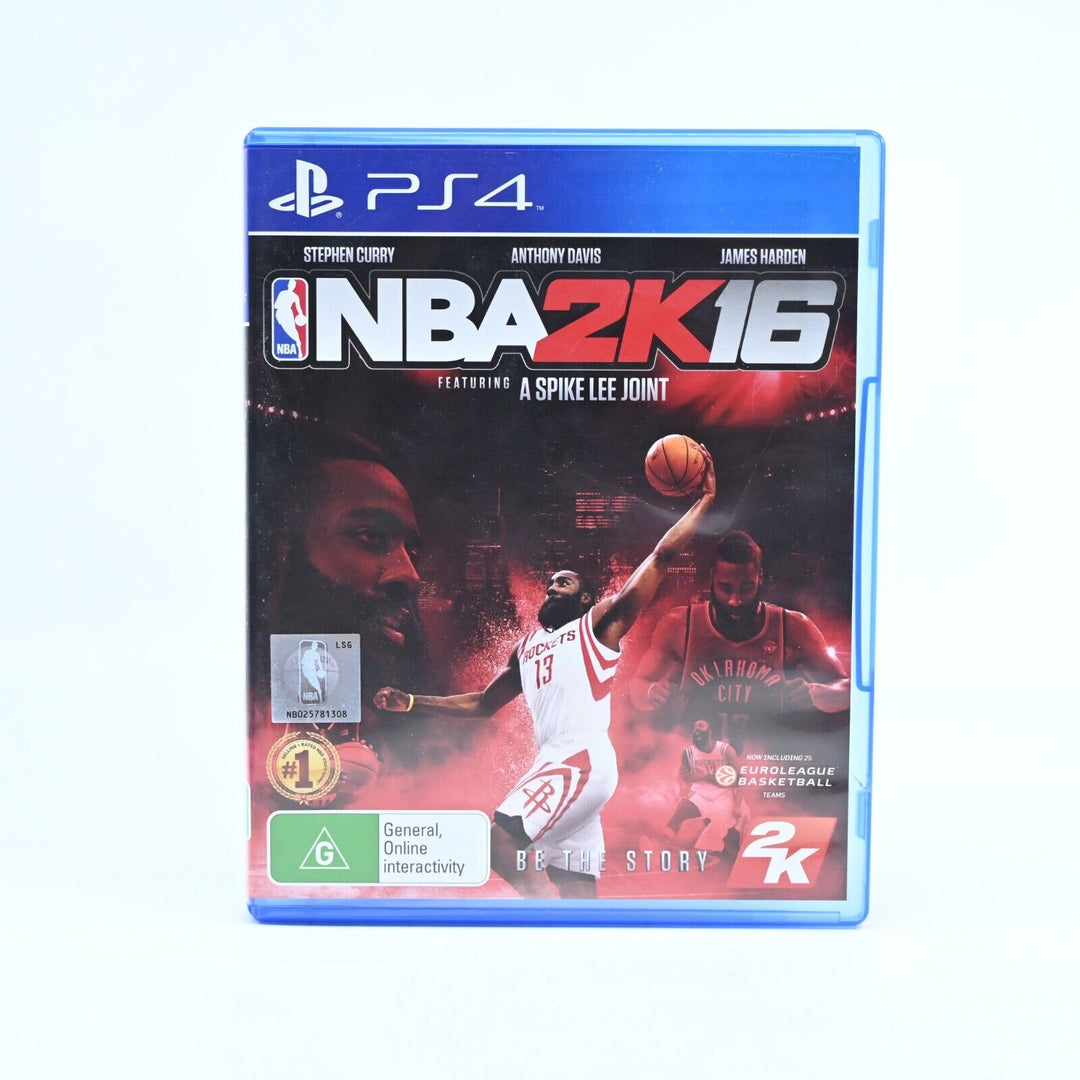 NBA 2K16 - Sony Playstation 4 / PS4 Game - MINT DISC!